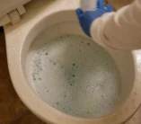 scrub-3-toilet-rim Scrubbing the toilet rim for a move out deep cleaning service.